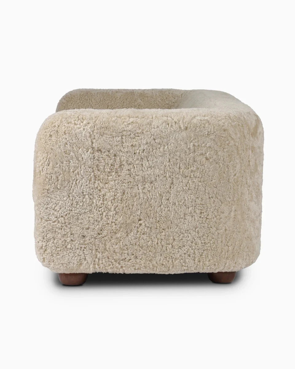 Beige Shearling