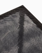 Smoked Black Cast Glass