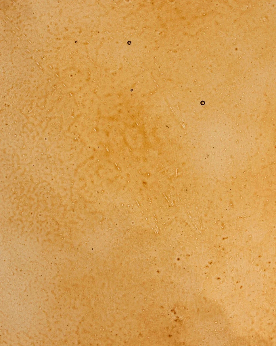 Amber Cast Glass