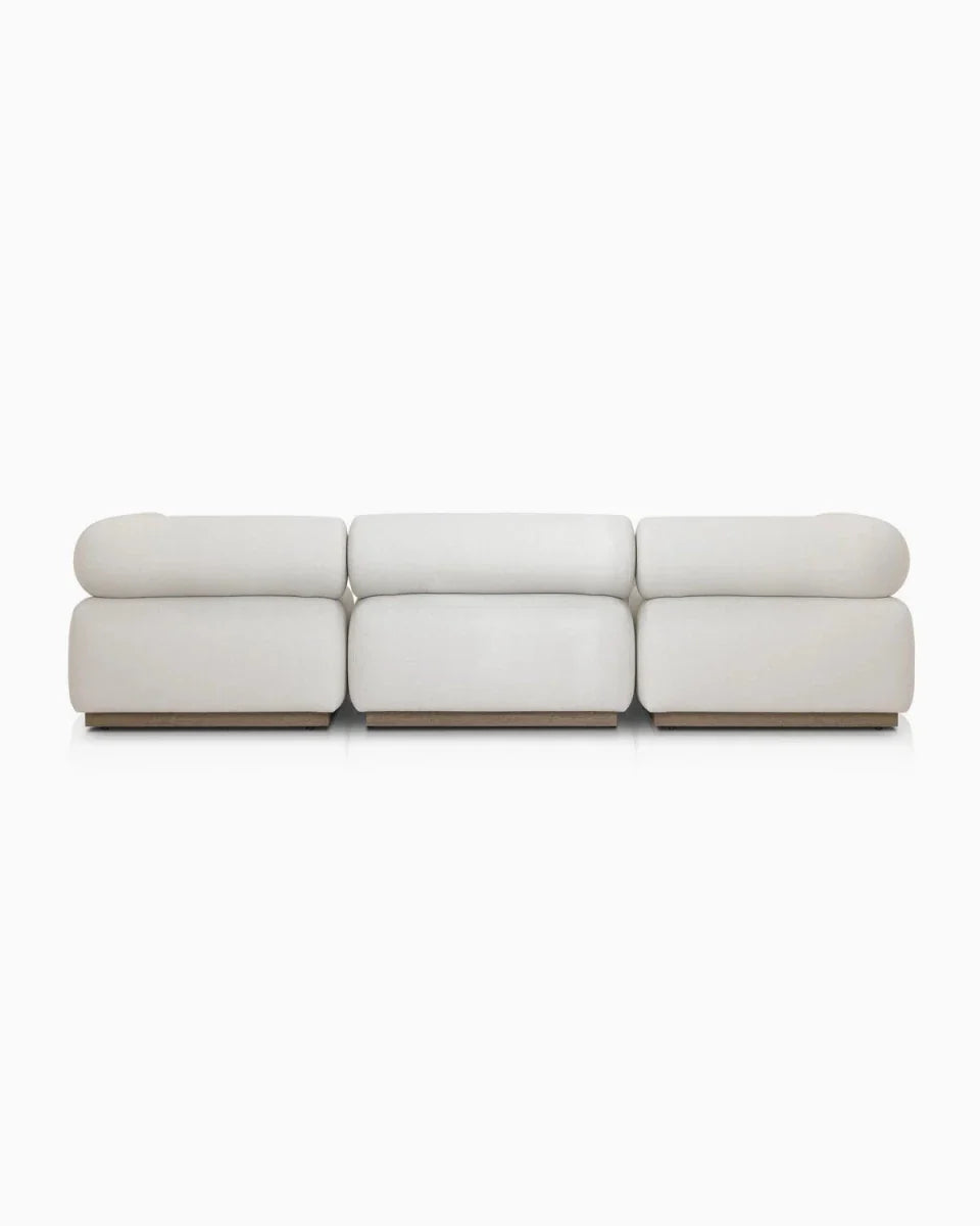 Alessi Linen / 3 Piece w/Ottoman