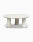 Aged White Concrete / Large (36")