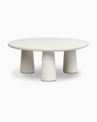 Aged White Concrete / Large (36")