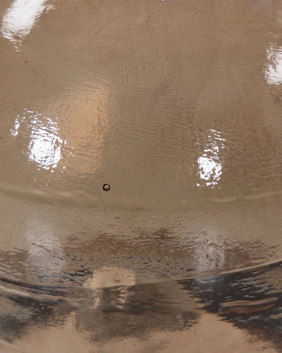 Smoked Brown Cast Glass
