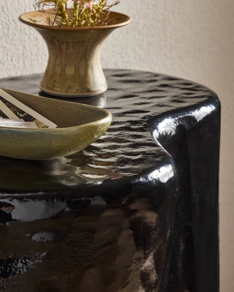 Glossy Black Cast Aluminum