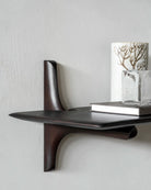 Dark Brown Mahogany / 1 Shelf (39.5")