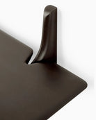 Dark Brown Mahogany / 1 Shelf (66")