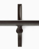 Dark Brown Mahogany / 1 Shelf (66")