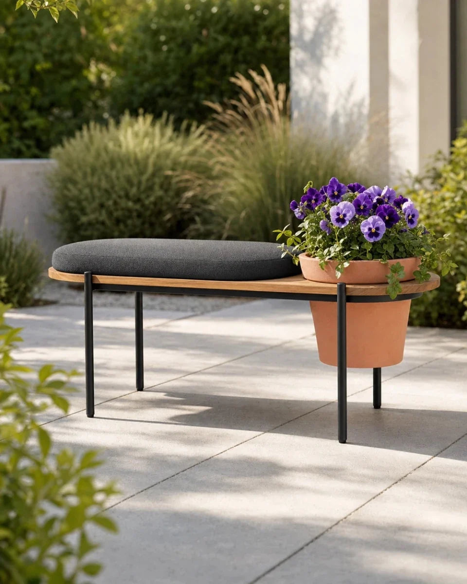 Slate FIQA Boucle / Teak