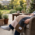 Sunbrella Four Corners Throw lifestyle