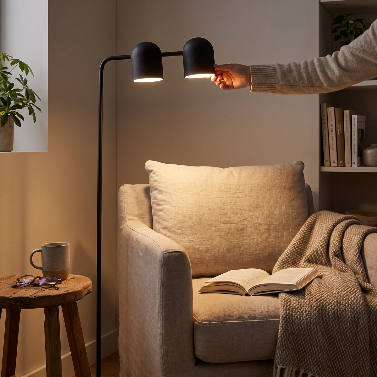Tandem Floor Lamp lifestyle