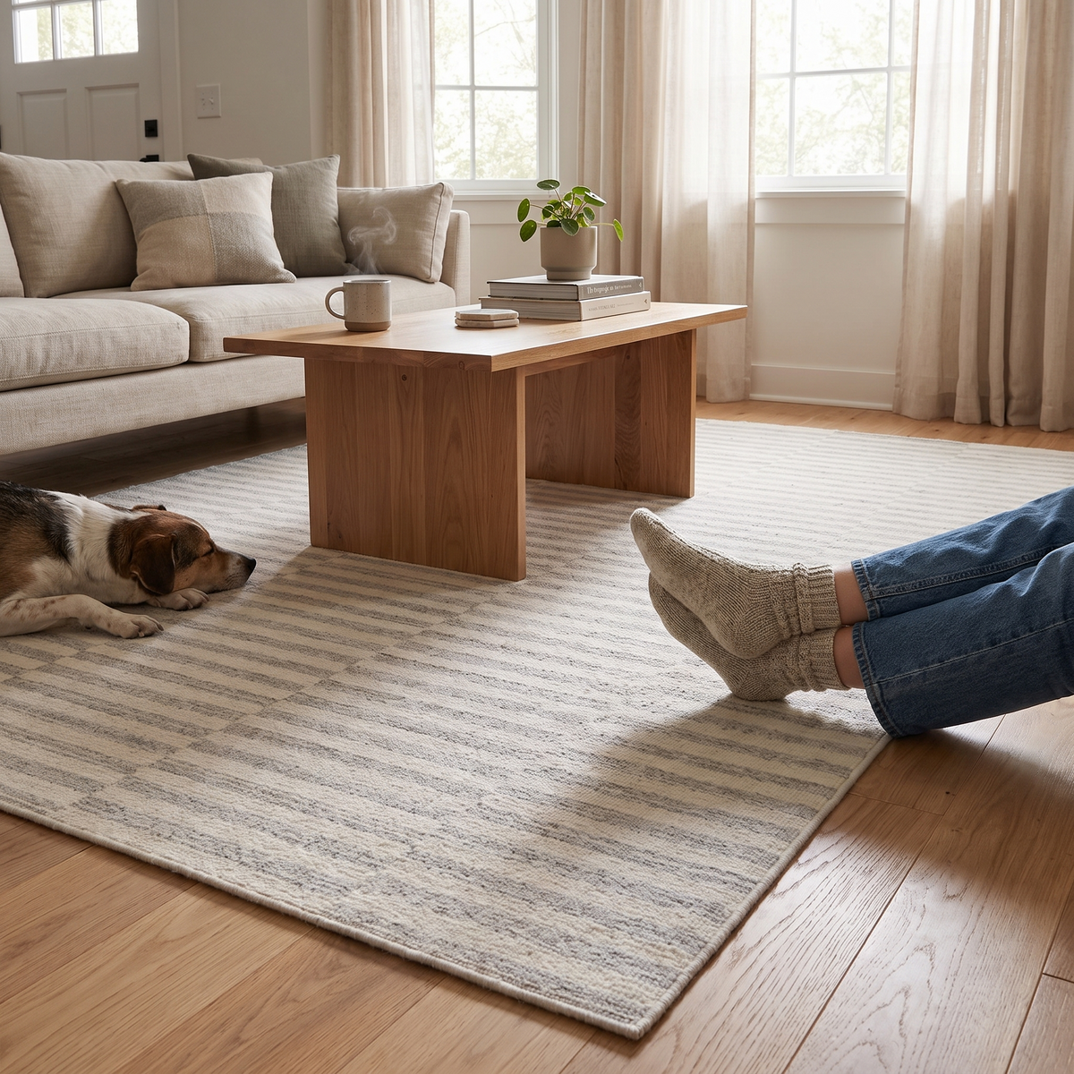 Braven Outdoor Rug lifestyle