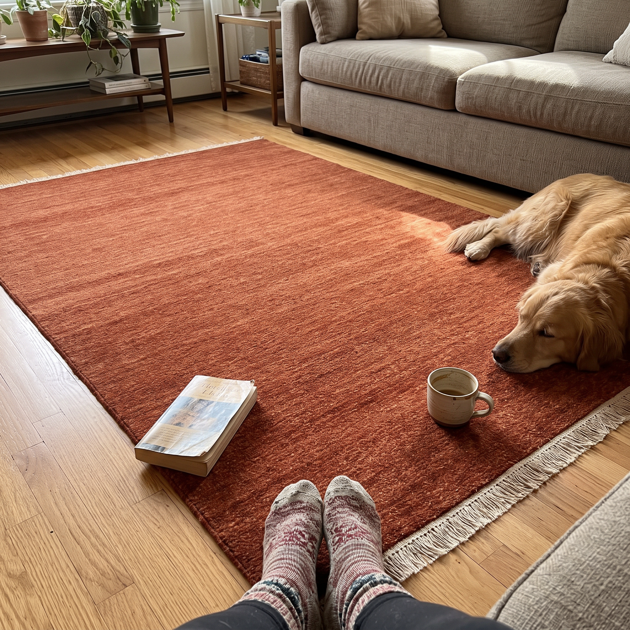 Cable Rug lifestyle