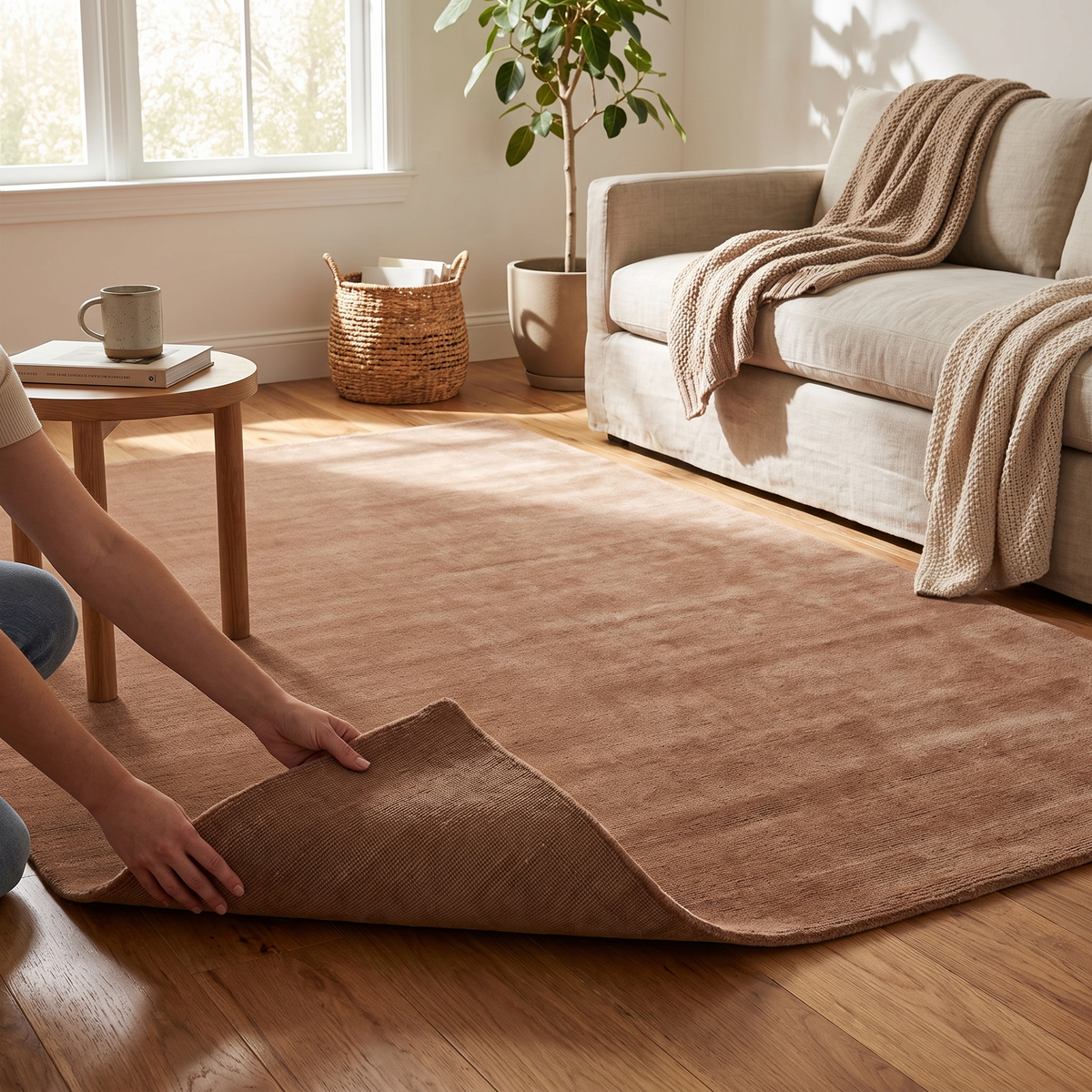 Halo Cloud Rug lifestyle