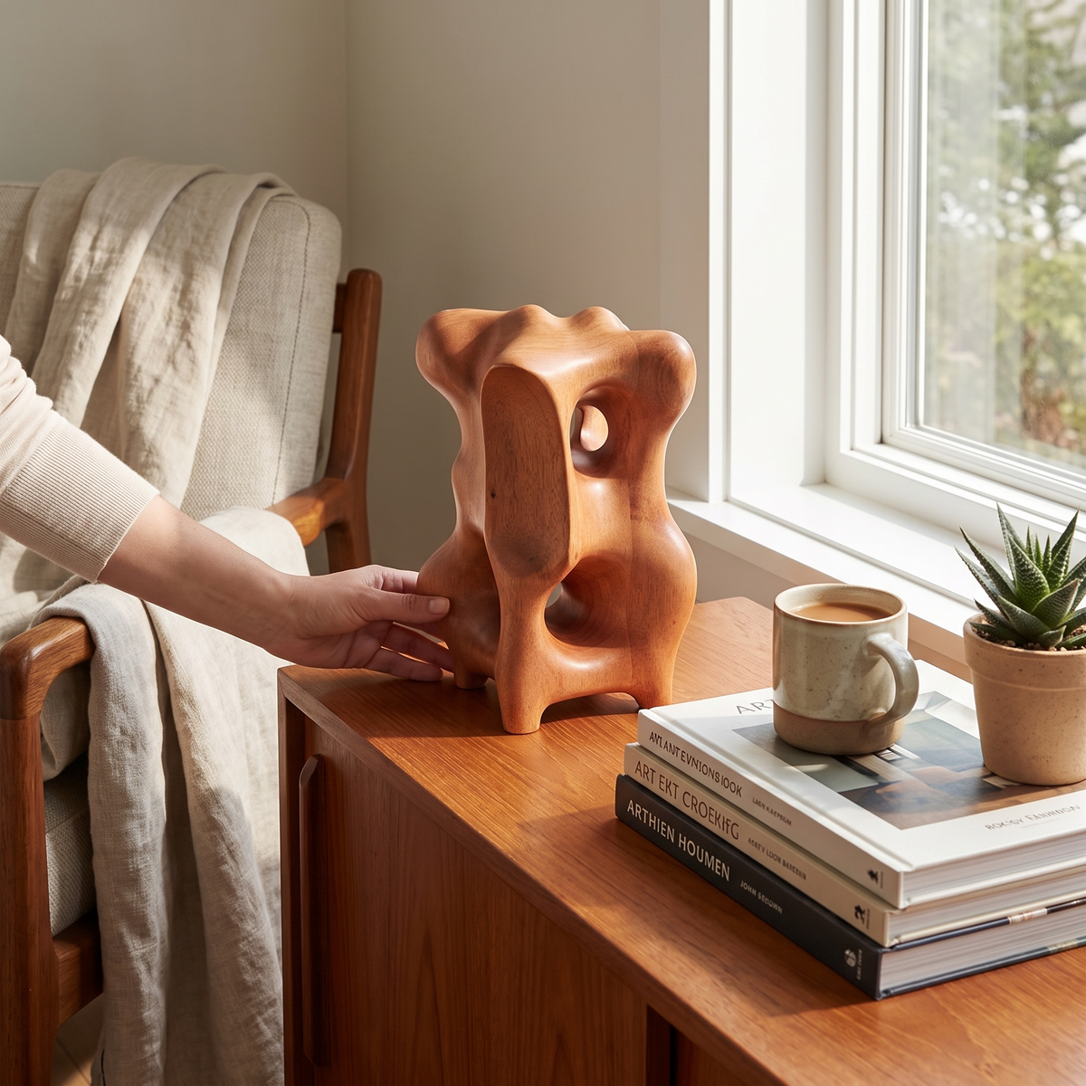Organic Sculpture lifestyle