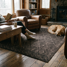 Nador Moroccan Hand Knotted Rug - lifestyle