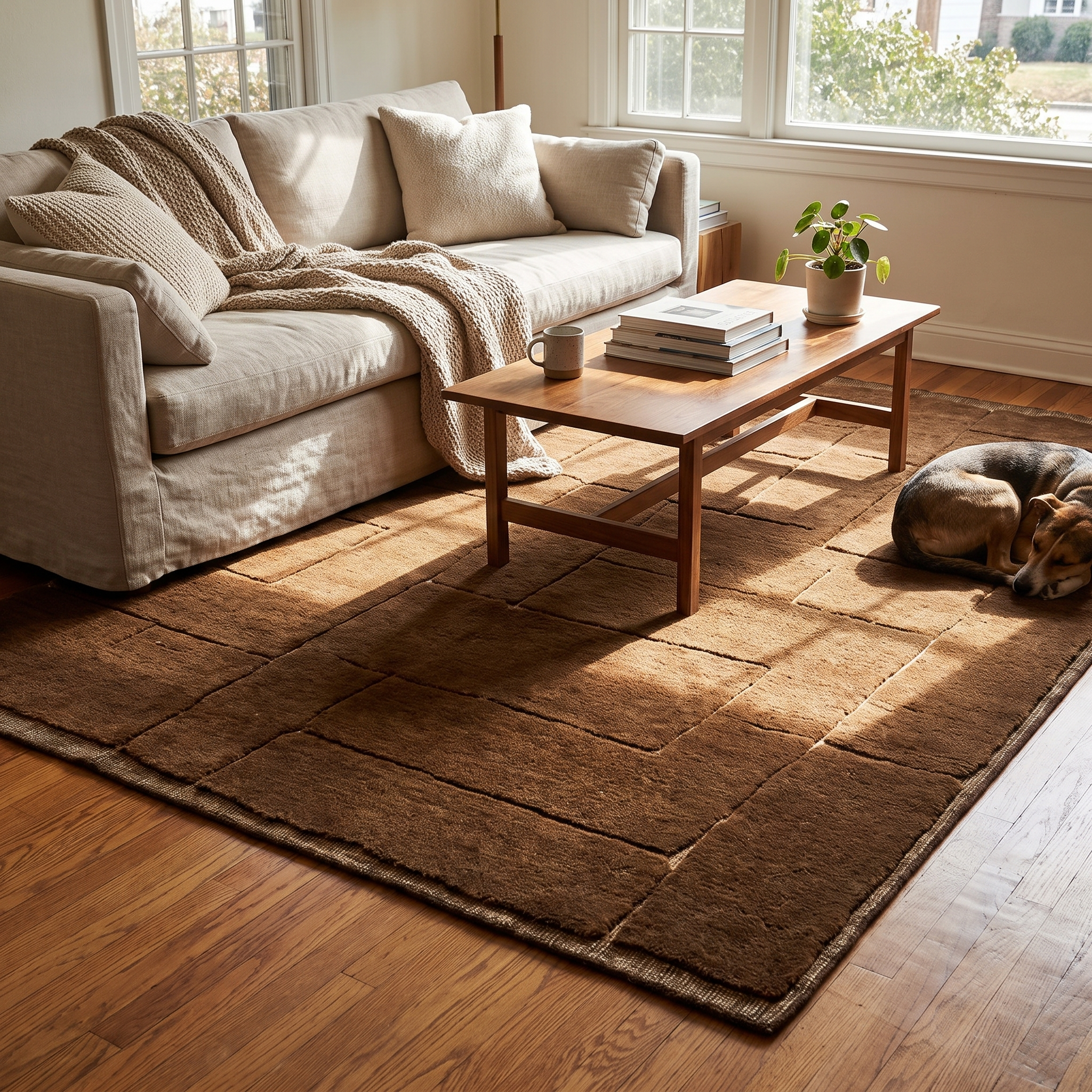 Florian Hand-Knotted Rug - lifestyle