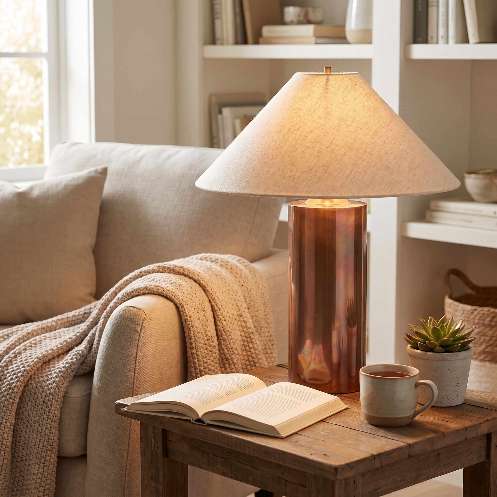 Seaton Table Lamp - lifestyle
