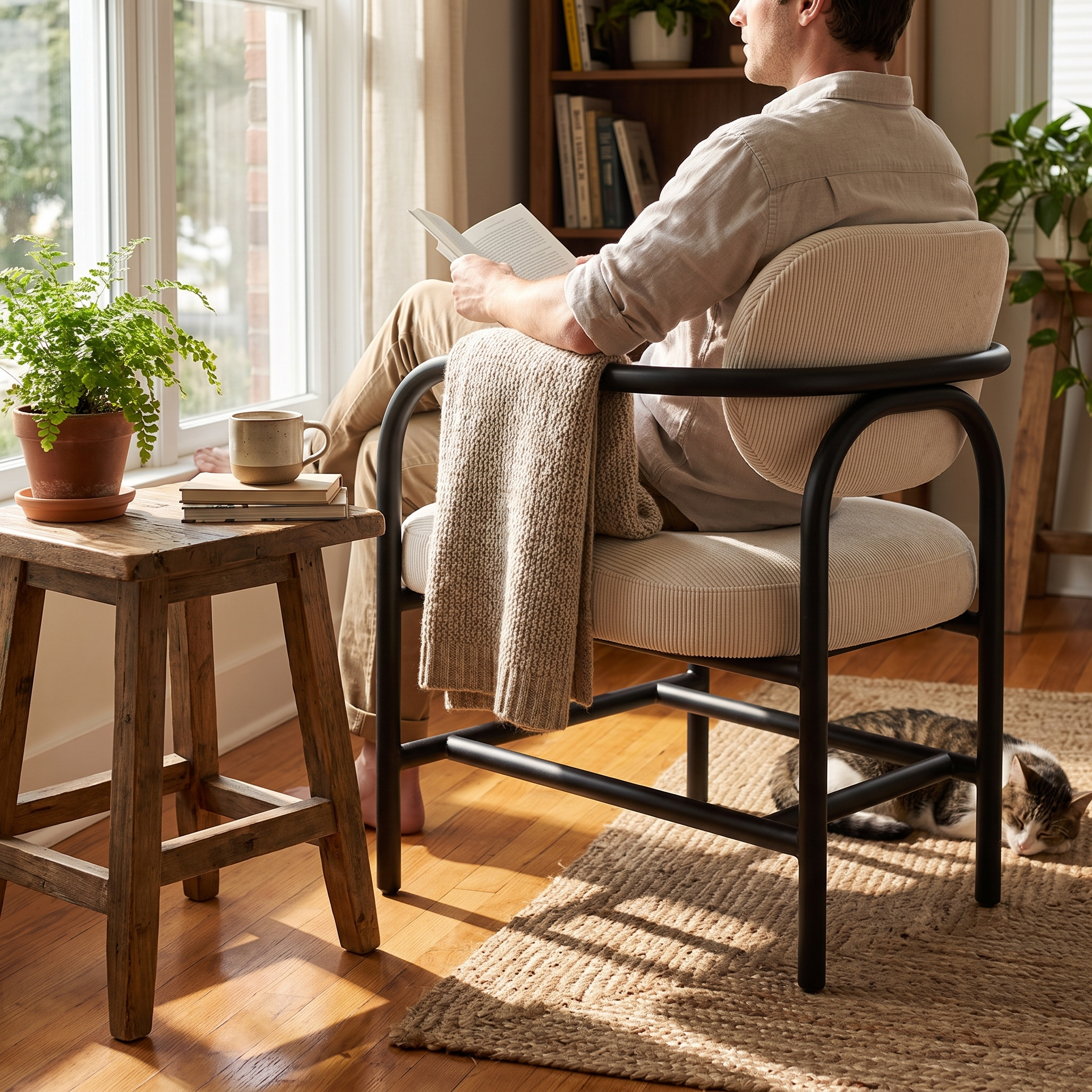 Arches Counter Stool - lifestyle