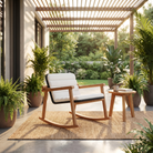 Outdoor Frisco Rocker - lifestyle