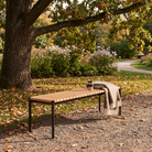 Outdoor Strata Dining Bench - lifestyle