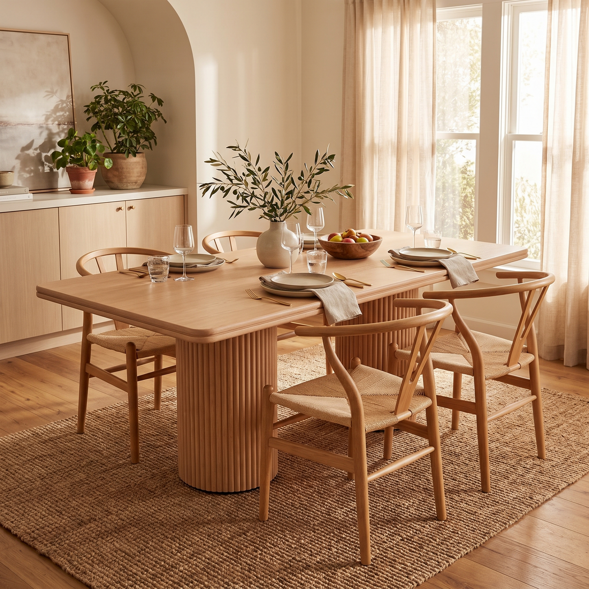 Rio Dining Table - lifestyle