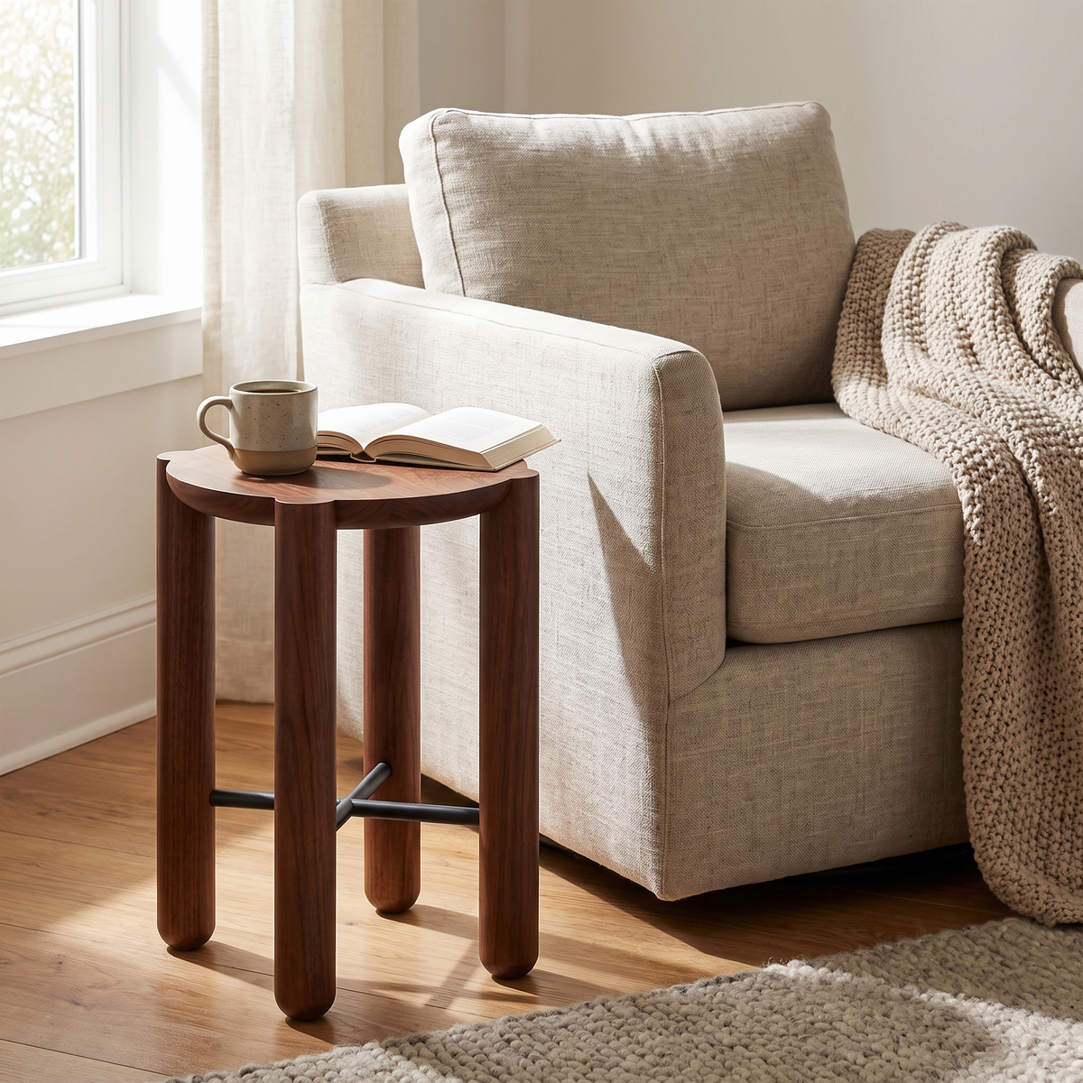 Trio Side Table - lifestyle
