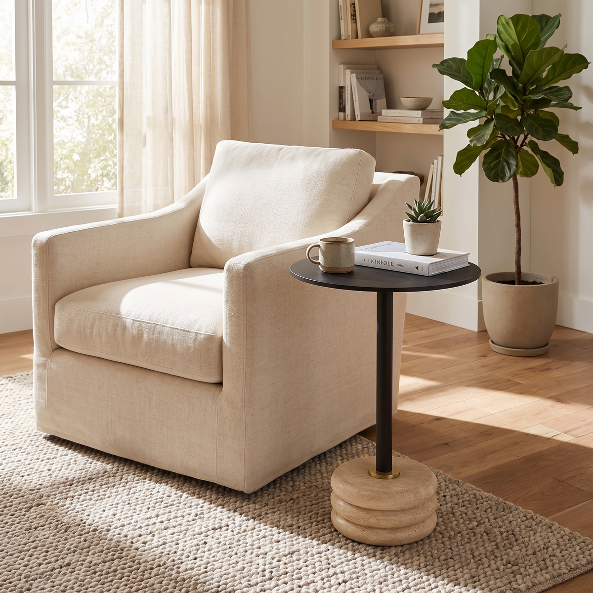 Lodo Drink Table - lifestyle