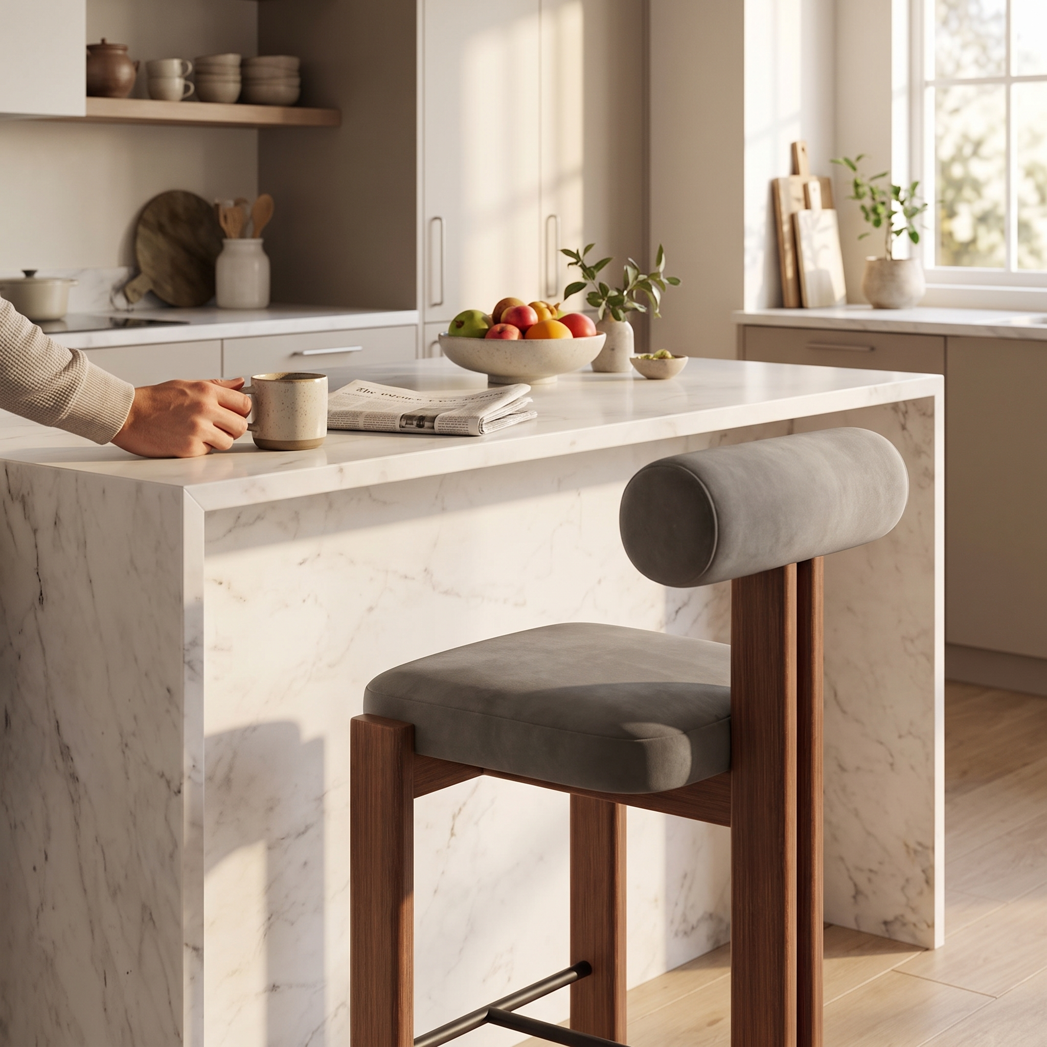 Monarch Counter Stool - lifestyle
