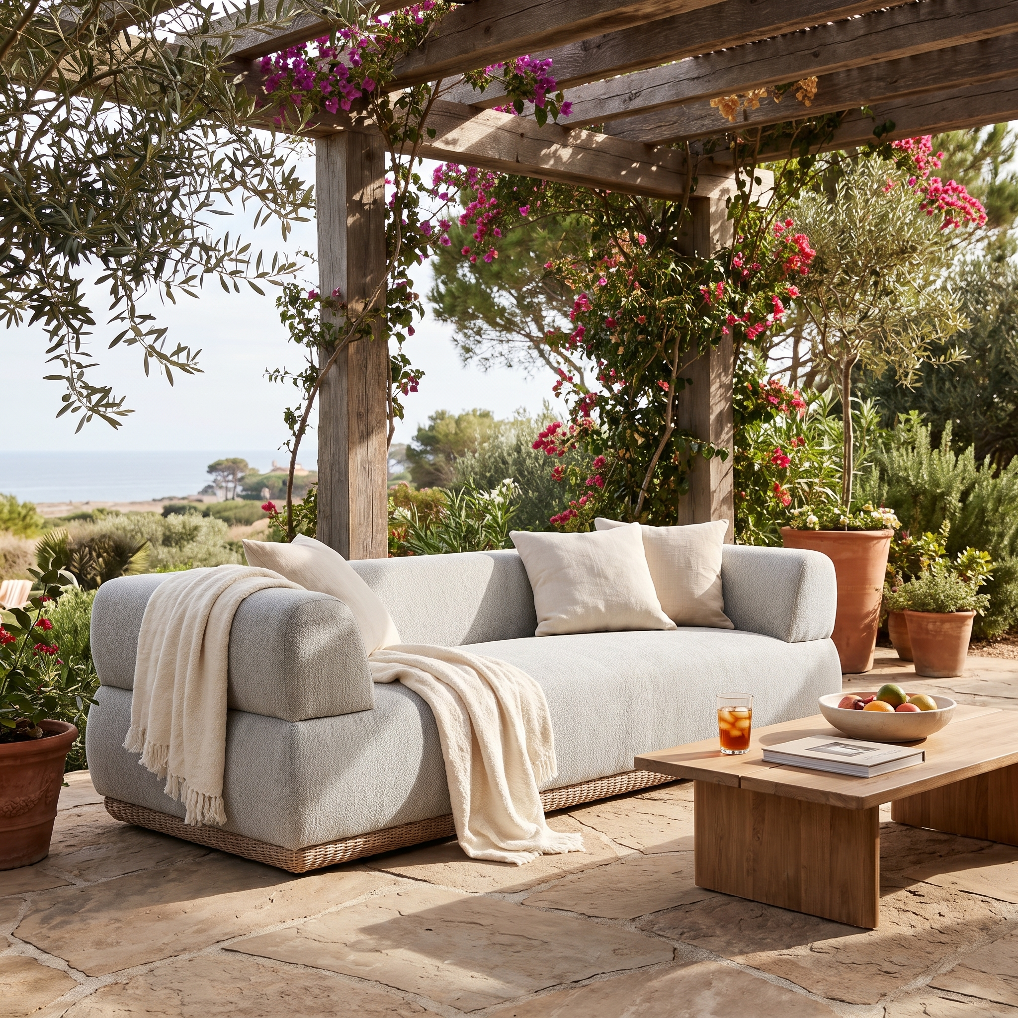Evander Outdoor Sofa