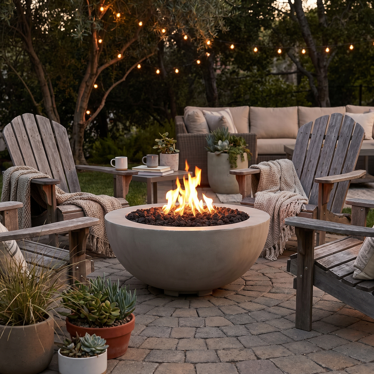 Bronson Outdoor Fire Table