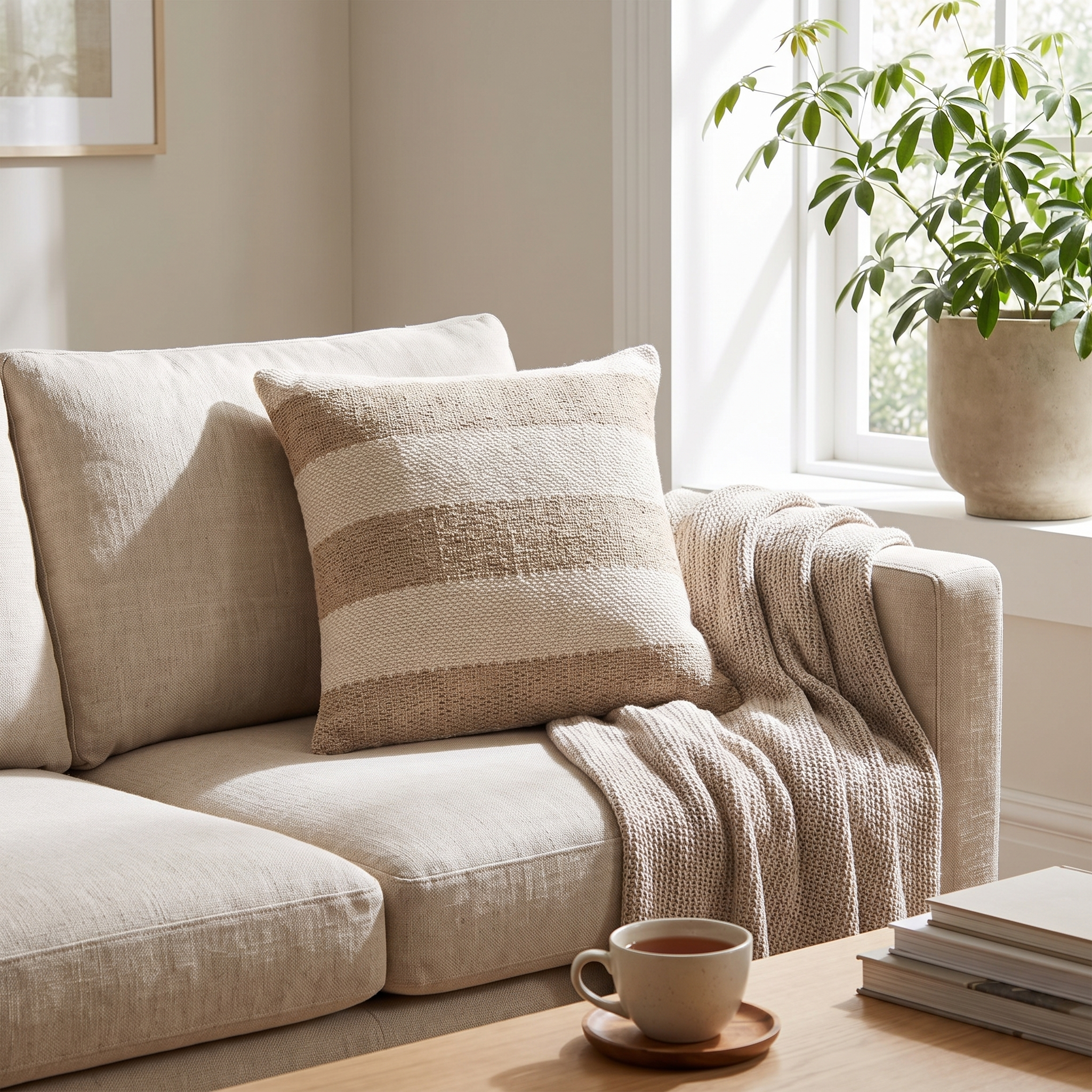 Tarbett Stripe Outdoor Pillow