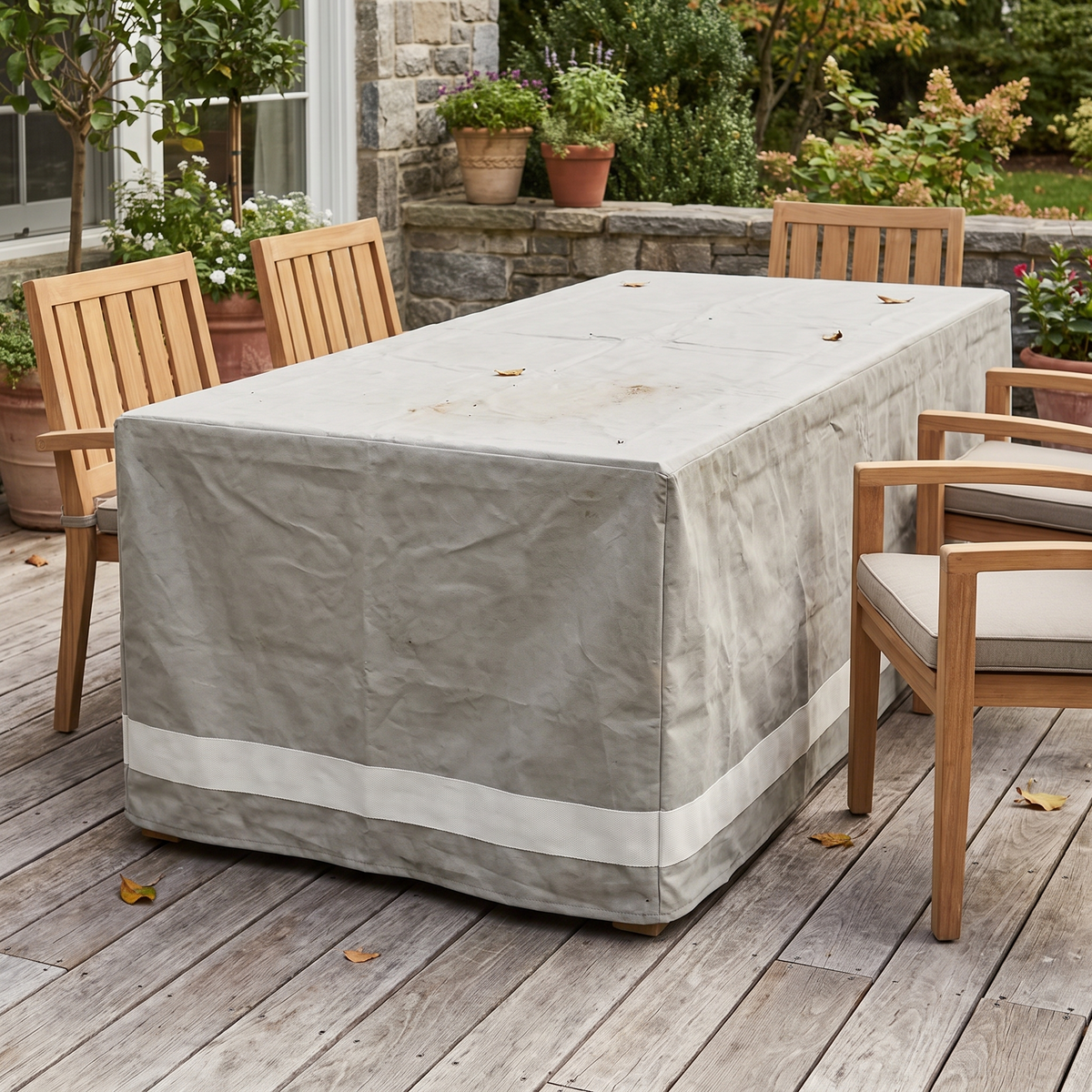 Weatherproof Outdoor Dining Table Cover