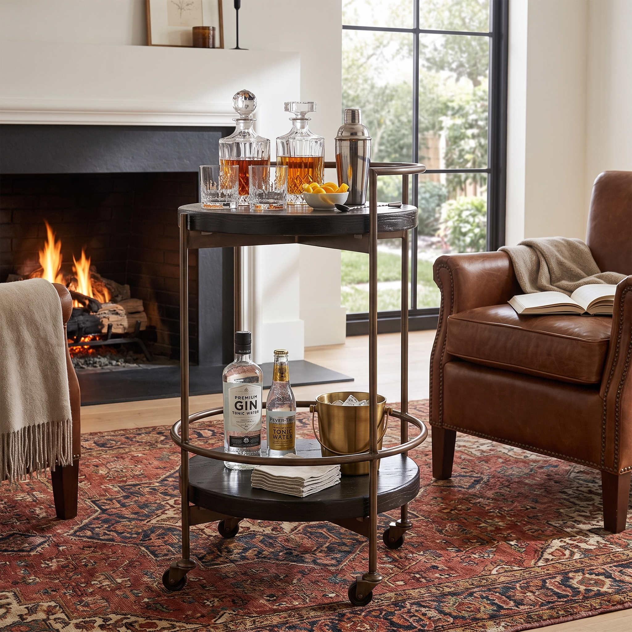 Mira Bar Cart