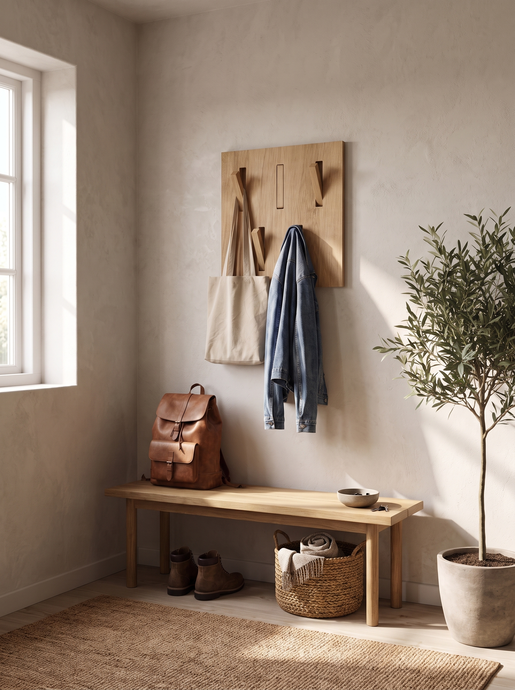 Utilitile Oak Wall Hanger lifestyle 1