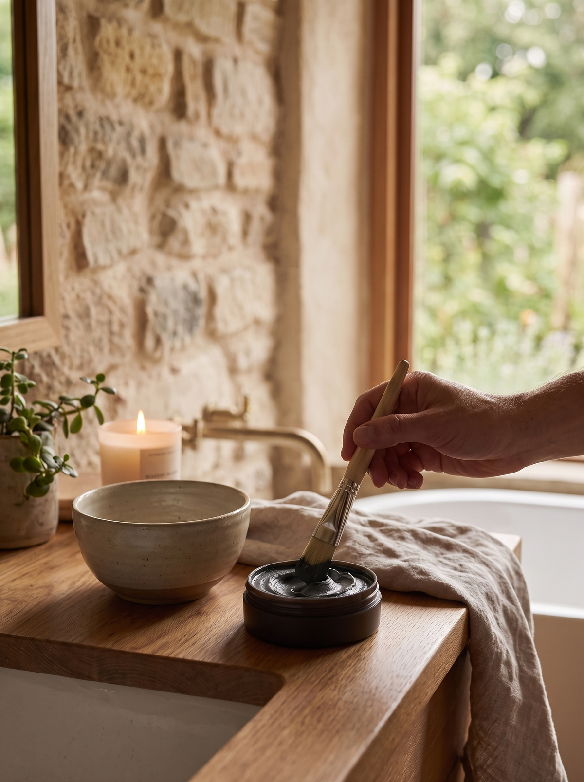 Organic Round Valet Tray lifestyle 3