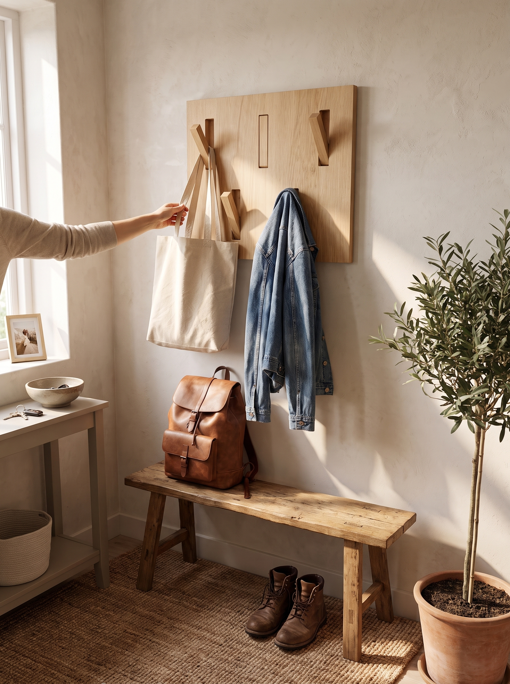 Utilitile Oak Wall Hanger lifestyle 3
