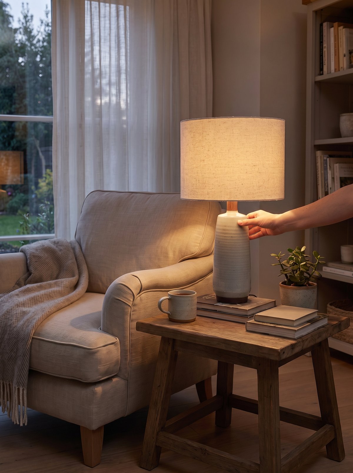Golden Table Lamp lifestyle 2