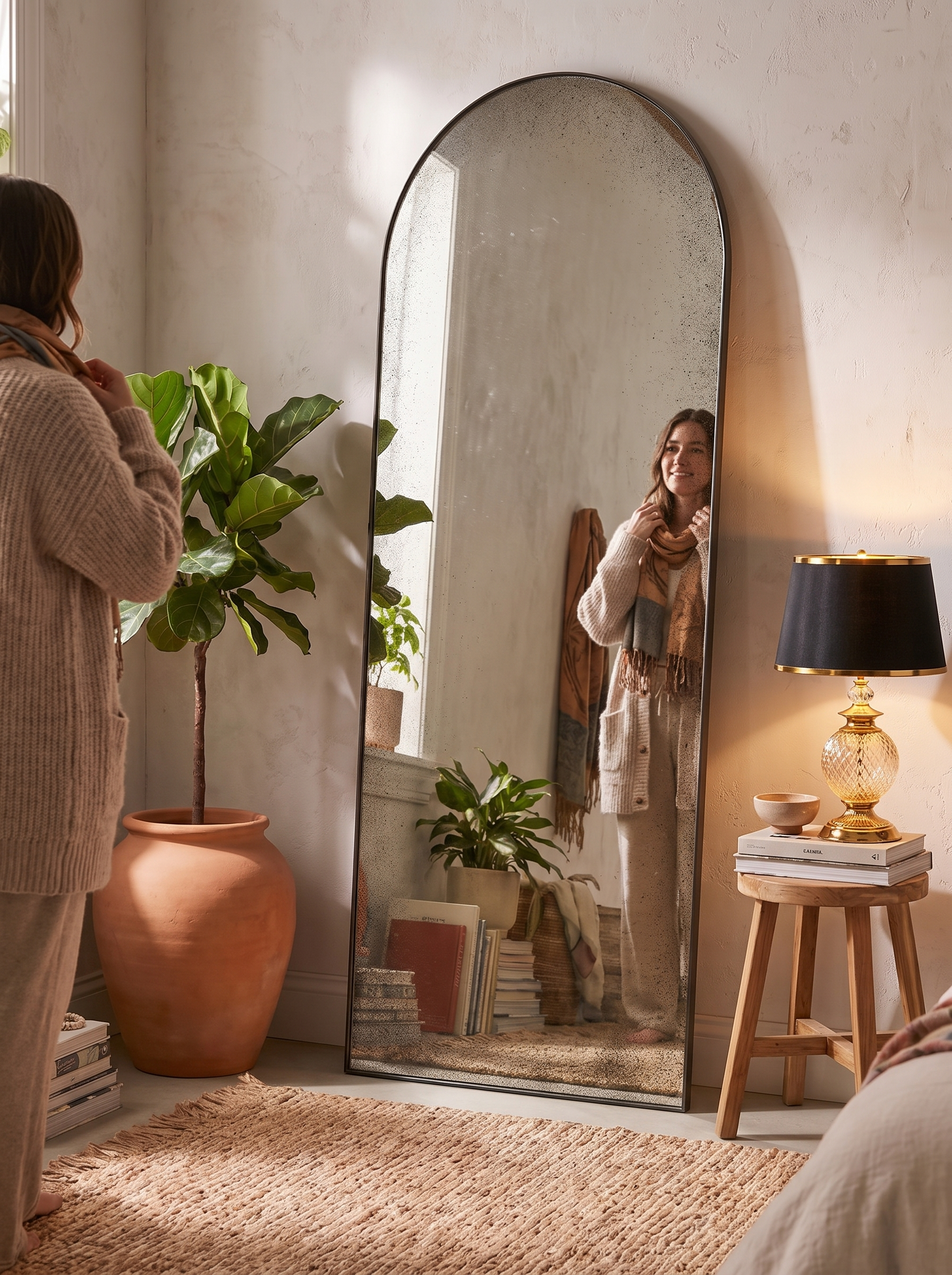 Claro Floor Mirror lifestyle 1