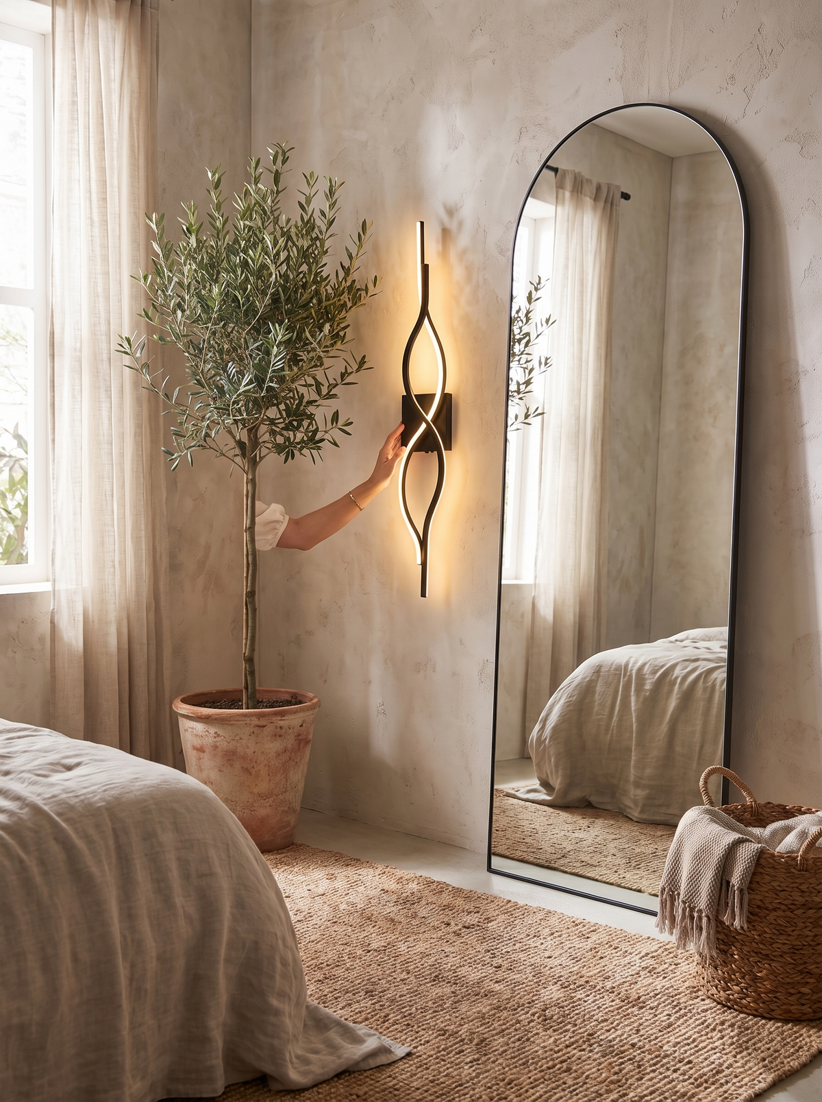 Georgina Floor Mirror lifestyle 1