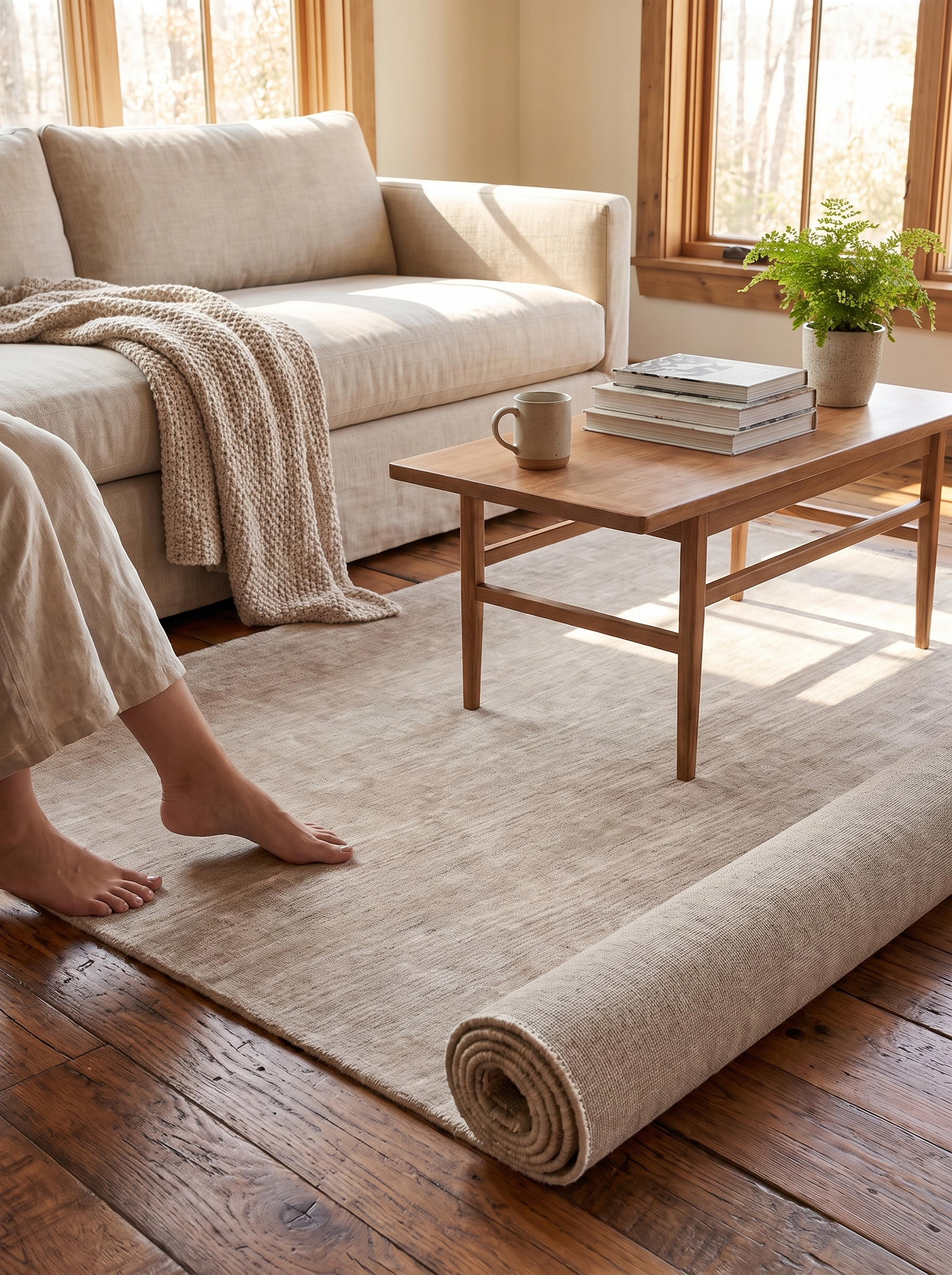Agra Rug lifestyle 1