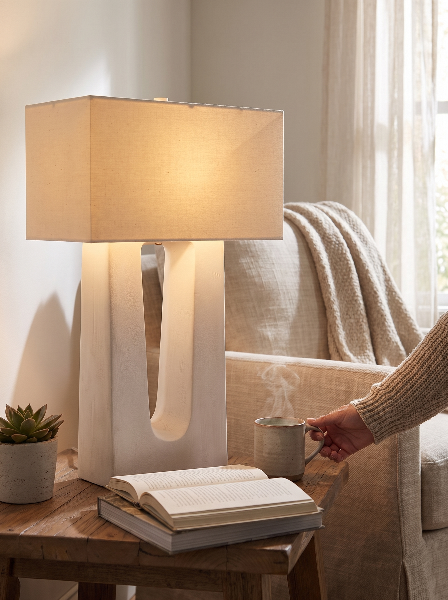 Cain Table Lamp lifestyle 2