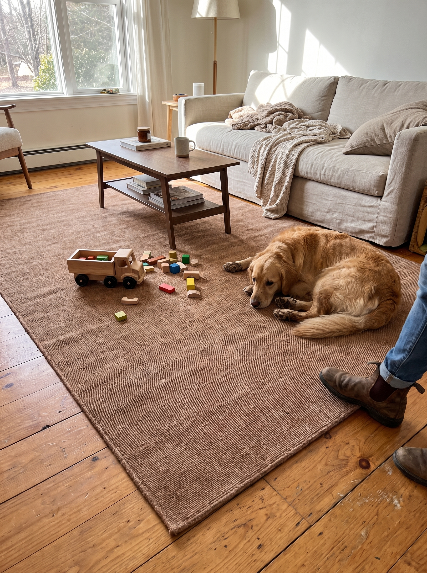 Halo Cloud Rug lifestyle 2
