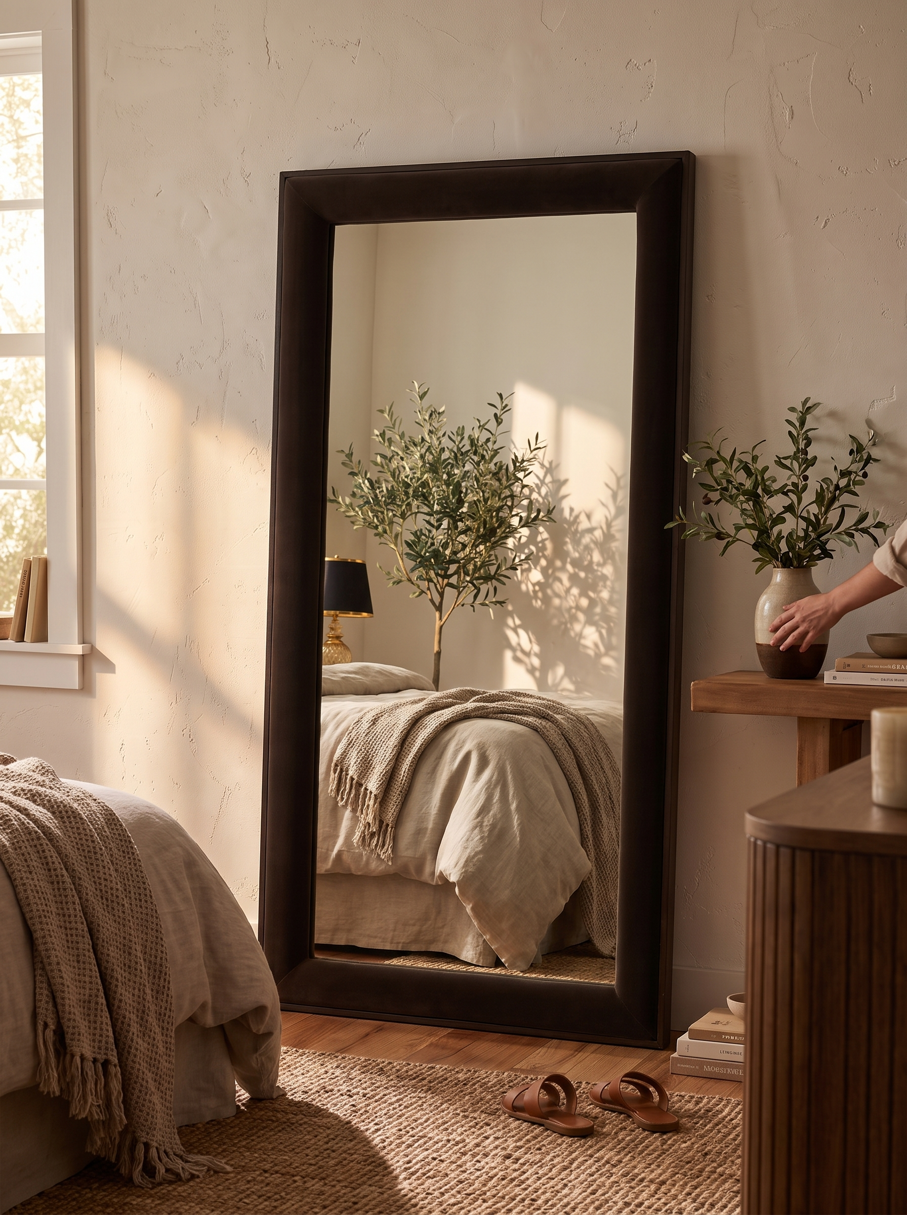 Velaz Floor Mirror lifestyle 1
