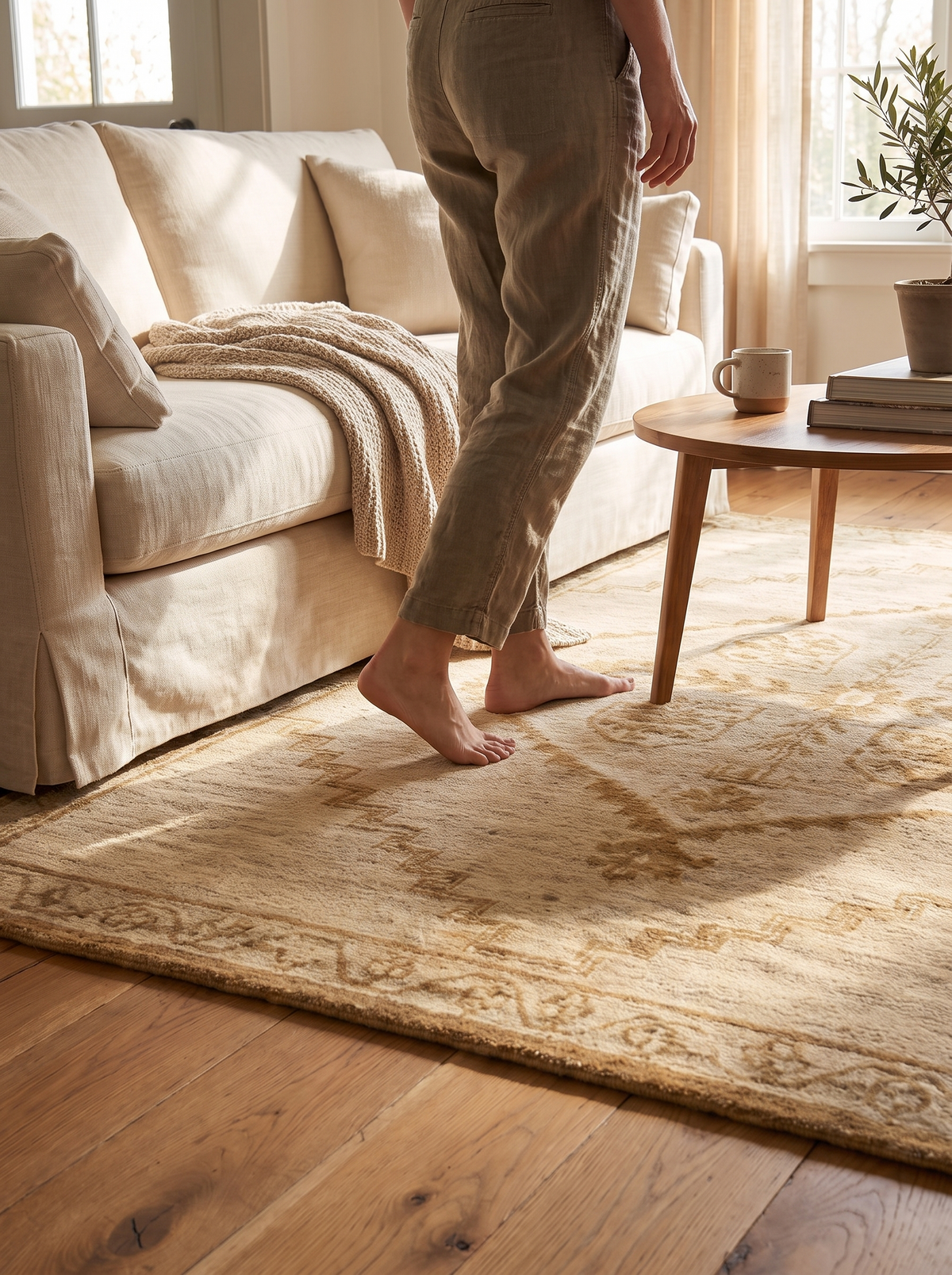Cadiz Hand-Knotted Rug lifestyle 2