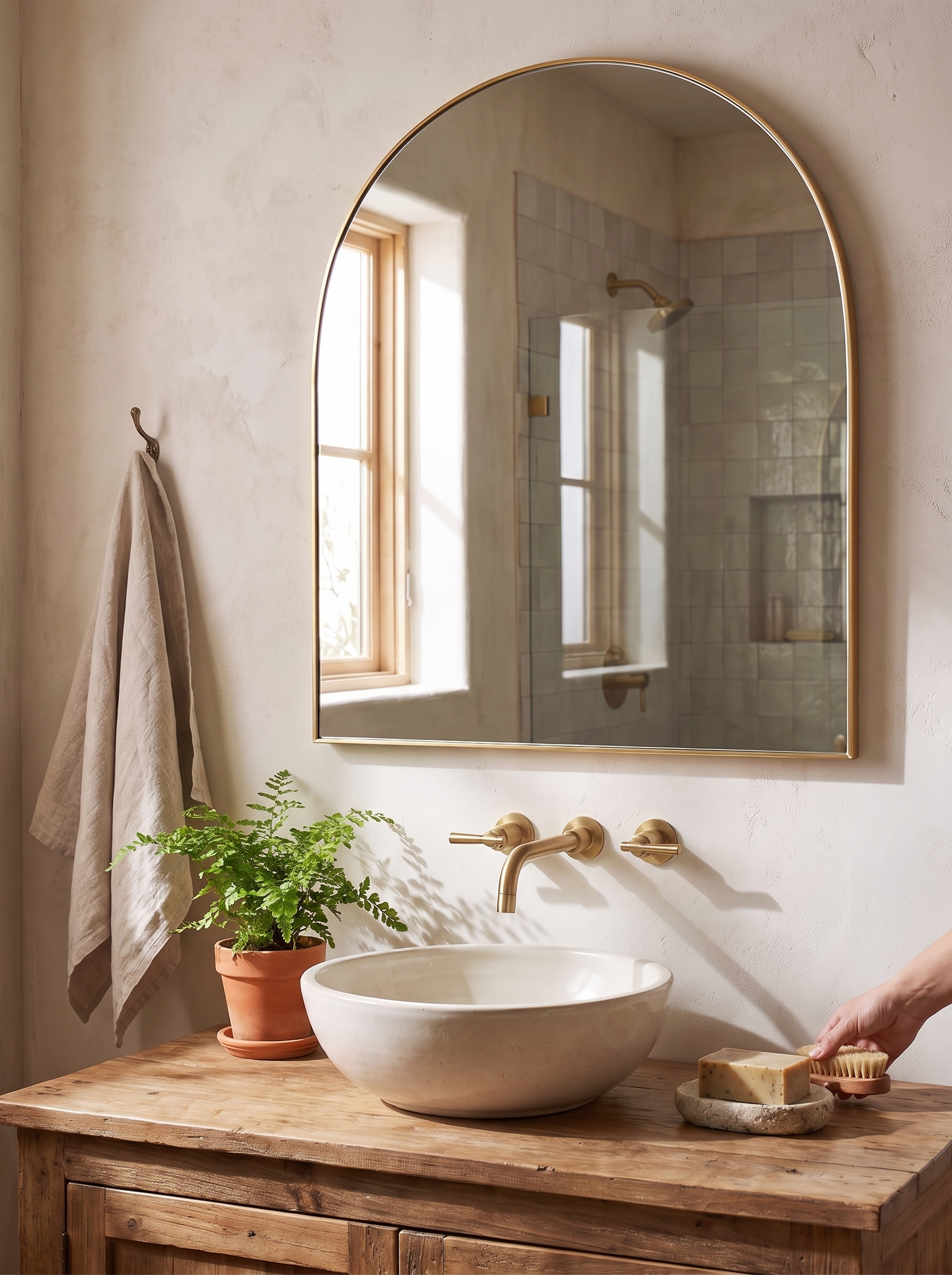 Georgina Wide Mirror lifestyle 2