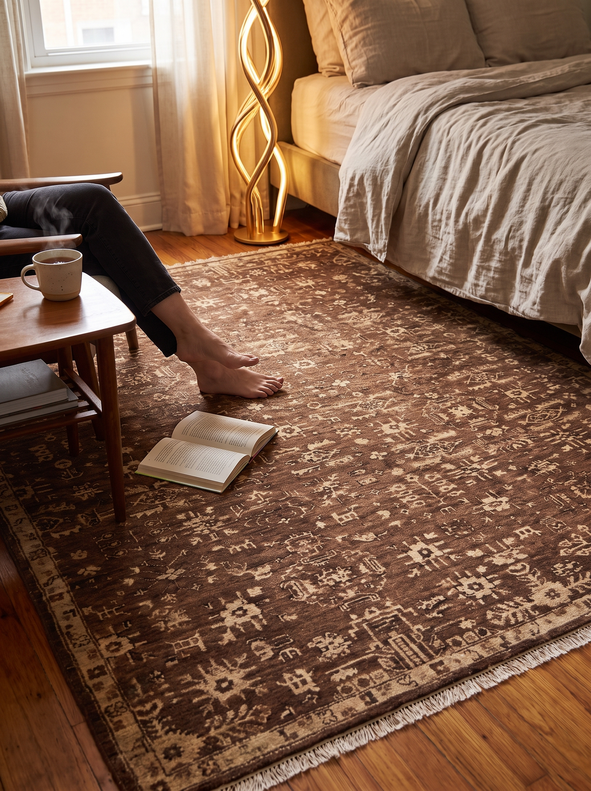 Paolo Hand-Knotted Rug lifestyle 3