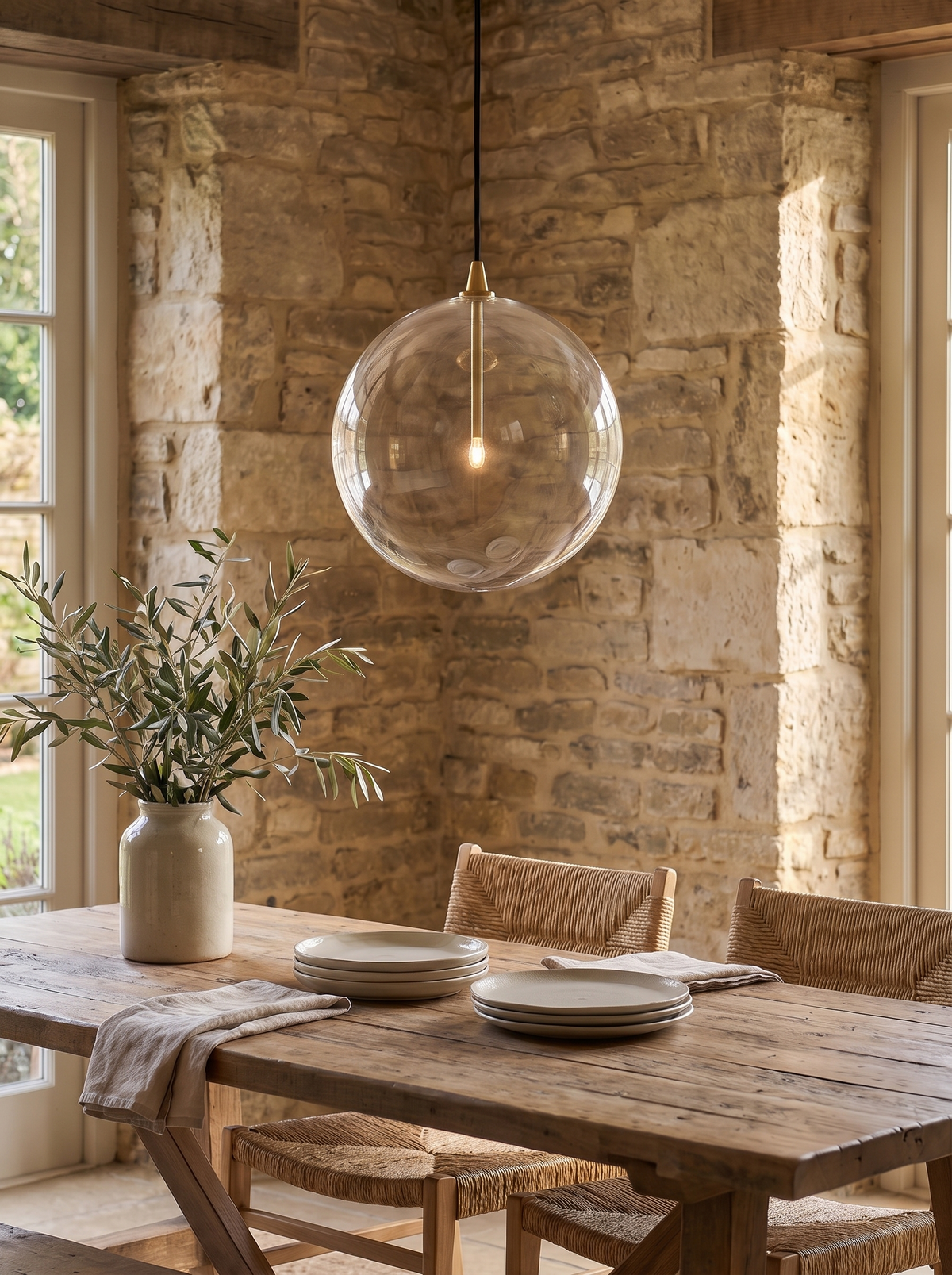 Glass Globe Pendant lifestyle 2