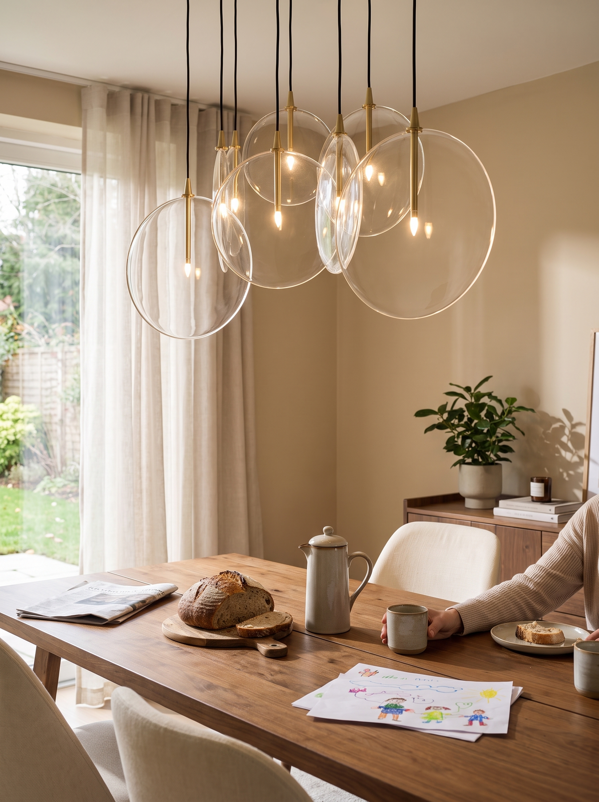 Cluster 7 Mix Chandelier lifestyle 2