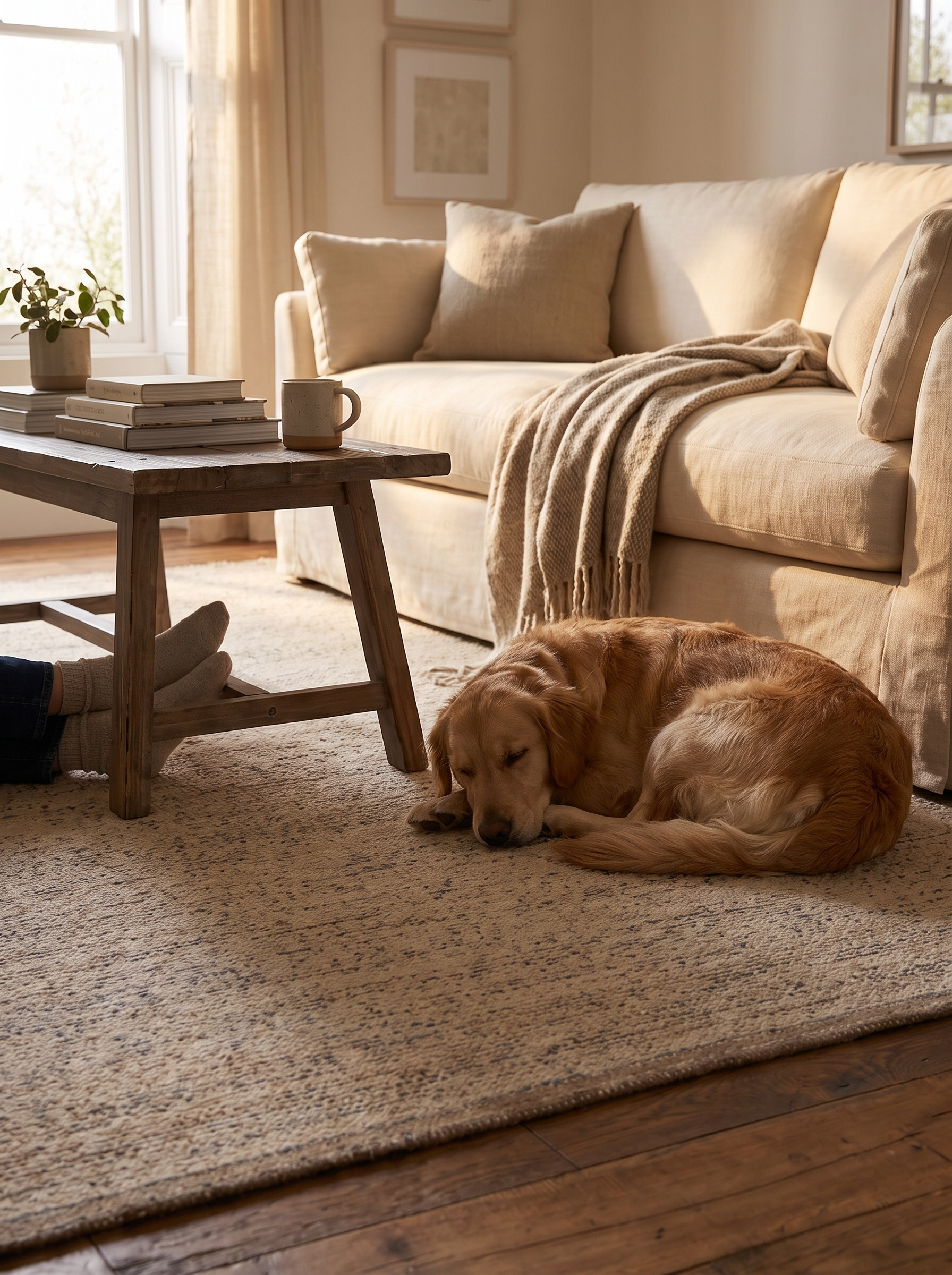 Koiya Handwoven Rug lifestyle 3