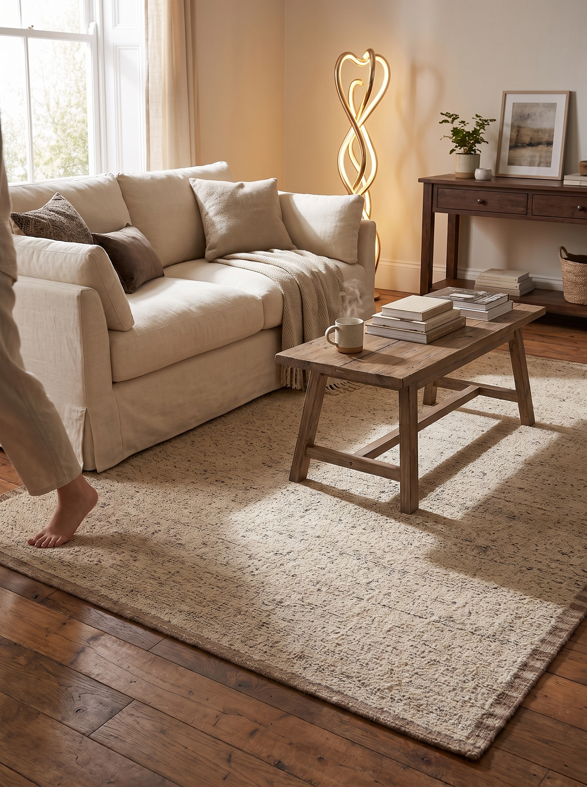 Koiya Handwoven Rug lifestyle 2